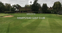 Desktop Screenshot of hampsteadgolfclub.co.uk